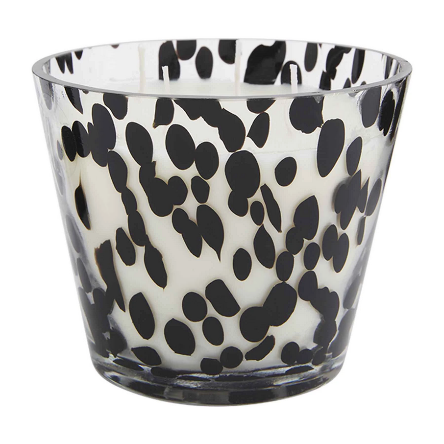 Mudpie White or Black Dot Candle