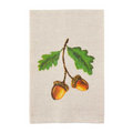 Mudpie Hand Painted Faux Linen Hand Towel