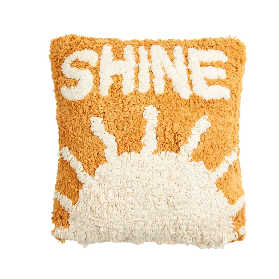 Mudpie Boho Mini Tufted Throw Pillow