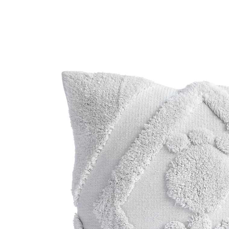 Paw Prints On My Heart Tufted Pillow Cover