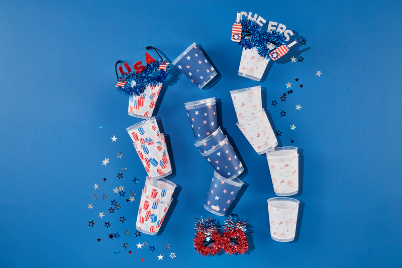 mudpie usa cup set